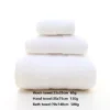 100% Baumwolle Handtücher Set, hochs aug fähige Badet uch Set Waschlappen 3 stücke Badet ücher Handtücher Home Hotel Erwachsenen Badet uch 2