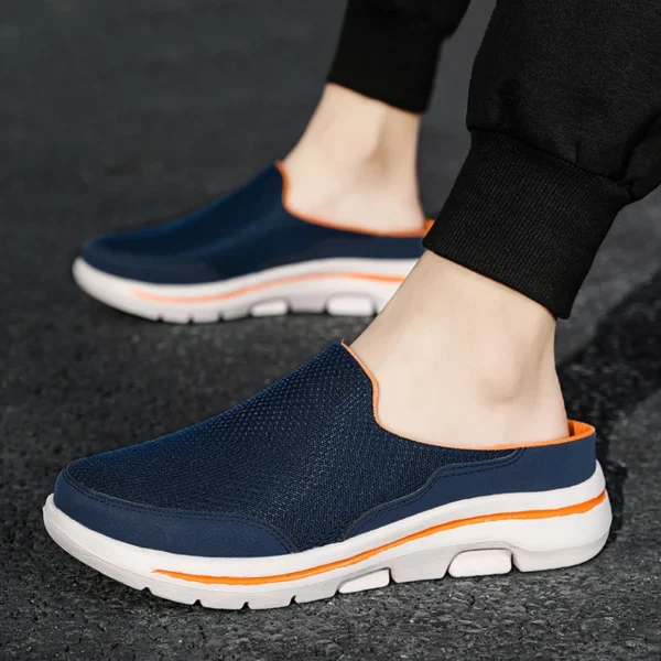 2024 männer Hausschuhe Sommer Atmungsaktive Hause Hausschuhe Männer Dicken Boden Dias Mode Paar Wanderschuhe Chanclas Hombre 2