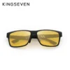 KINGSEVEN Aluminium Polarisierte nachtsicht Sonnenbrille Männer Platz Sonnenbrille Fahren Sonnenbrille Schutzbrille Eyewear oculos de sol 5
