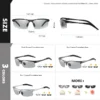 CoolPandas Photochrome Sonnenbrille Männer Polarisierte Randlose Outdoor Sport Fahren Gläser Tag Nacht Chamelon Goggle zonnebril heren 5