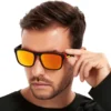 14 PCS Mode Vintage Quadrat Sonnenbrille Männer Frauen Angeln Fahren Mann Luxus Marke Designer Sonnenbrille Retro Brillen UV400 5