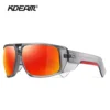 KDEAM Neue Große Rahmen Designer Polarisierte Männer Sonnenbrille Luxus Marke Winddicht Fahren Gläser Angeln Brillen Mode Frauen Auge 2