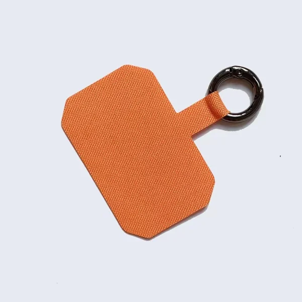 10Pack Denim Tuch Karte Telefon Lanyard Tabs Für Handy Tether Karte Universal Kabel Dichtung Clip Schleife Loch Hängen Strap patch 3