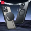 XUNDD Für iPhone 16 Pro Max Magnetische Halter Fall Für iPhone 15 14 13 Pro Max 16 Plus Airbag Stoßfest Kamera schutzhülle