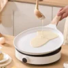 Gianxi Frühstück Pfannkuchen Pfanne medizinische Stein Pfanne verdickt Antihaft-Pfanne Ei Pfannkuchen Steak Pfanne Hamburger Brötchen 1