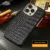 Crocodile skin black