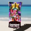 Videospiel F-Fortnite Anime Strand-Schwimmtuch, weicher, saugfähiger Waschlappen, Kindergeschenke für Kinder, Reisen, Camping, Fitnessstudio 5
