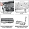 Klappbarer Grill, Holzkohlegrill, tragbarer BBQ-Grill, Picknick-Grill aus Edelstahl, für Picknick- und Campingpartys im Freien 2