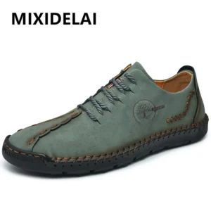 Sıcak Satış Rahat gündelik erkek ayakkabısı Loafer'lar Büyük Boy Spor Ayakkabı Kaliteli PU Deri El Yapımı Ayakkabı Erkekler Flats Moccasins Ayakkabı