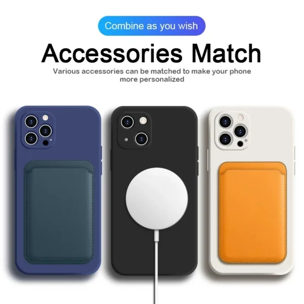 Original Flüssigkeit Silikon Fall Für iPhone 14 13 12 11 Pro Max Für MagSafe Magnetische Drahtlose Lade 8 Plus XR XS Max X SE Abdeckung 6