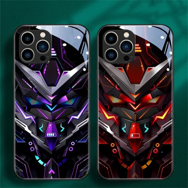 2025 Mode Beliebte Verkauf Design Smart Led Licht Musik Leuchtende Handy Fall Für iPhone 16 E 15 14 13 12 11 Pro Max XS XR SE 5