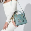 Yogodlns Luxus Stickerei Handtasche Für Frauen PU Leder Quaste Umhängetasche Designer Griff Tasche Marke Weibliche Schulter Tasche bolso 3