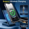 IP68 Wasserdichte Hülle für iPhone 16e 16 15 14 13 12 11 Pro Max XR XS Plus Metall Aluminium Schwimmen Telefon Luxus Unterwasser Abdeckung 4