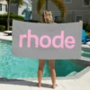 Luxusmarke Fashion R-Rhode-Girl Handtuch Weiches Pool-Geschenk für Reisen, Fitnessstudio, Dusche, Camping, schnell trocknend, Sport, großes Strandtuch 2