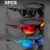 3psc Black Red Blue