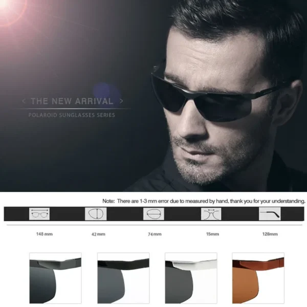 VEITHDIA Sonnenbrille männer Marke Designer Radfahren Sport Polarisierte UV400 Objektiv Outdoor Sonnenbrille Fahren Brillen Für Männlichen 6501 4