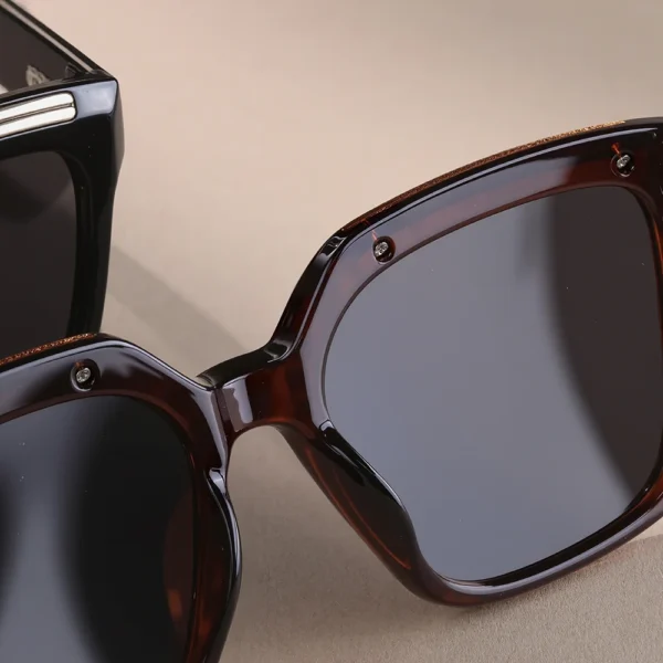 2025 neue Hohe Qualität Quadratische Holz Sonnenbrille Für Männer Polarisierte UV400 Mode Sonnenbrille Spiegel Sport sonnenbrille Fahren oculos 5