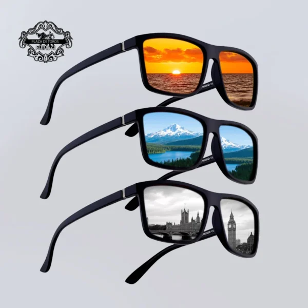 Klassische Quadratische Polarisierte Sonnenbrille Männer Frauen Retro Schwarz Sonnenbrille Männlich Weiblich Mode Sommer Anti Glare Driving Shades UV400 2
