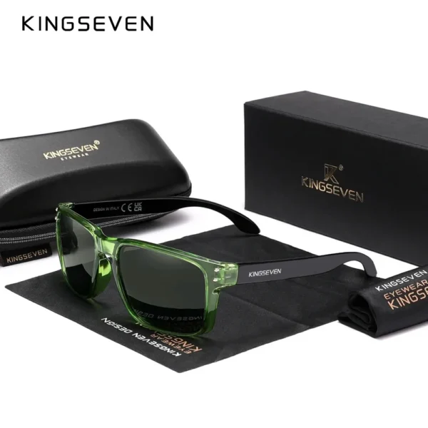 KINGSEVEN Rechteck Retro Polarisierte Sonnenbrille Frauen Männer Radfahren UV400 Gläser Anti-glare Outdoor Sport Kausalen Angeln Brillen 2