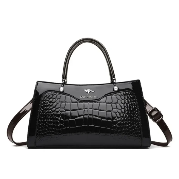 2024, echte, hochwertige Luxus-Handtasche, Designer-Umhängetaschen für Damen, modische Umhängetasche mit Krokodilmuster, Tragetaschen 6