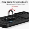 Für Samsung Galaxy A14 A24 A54 A34 A05 A05S A15 A35 A55 A26 A36 A56 Fall Ring Halter Stoßfest Coque Objektiv Schützen Abdeckung 6