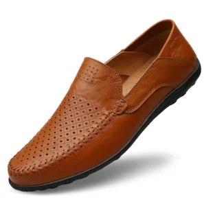 Echtes Leder Herren Schuhe Casual Luxus Marke Weiche Männer Loafer Mokassins Atmungsaktive Slip auf Männliche Boot Schuhe Plus Größe 37-47