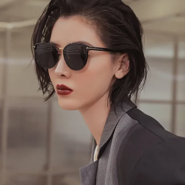 2025GCV Polarisierte Dame Sonnenbrille Cat Eye Mode Sonnenbrille Luxus Frau Weibliche Marke Ultraleicht Rahmen Tourismus Party Leisu 2
