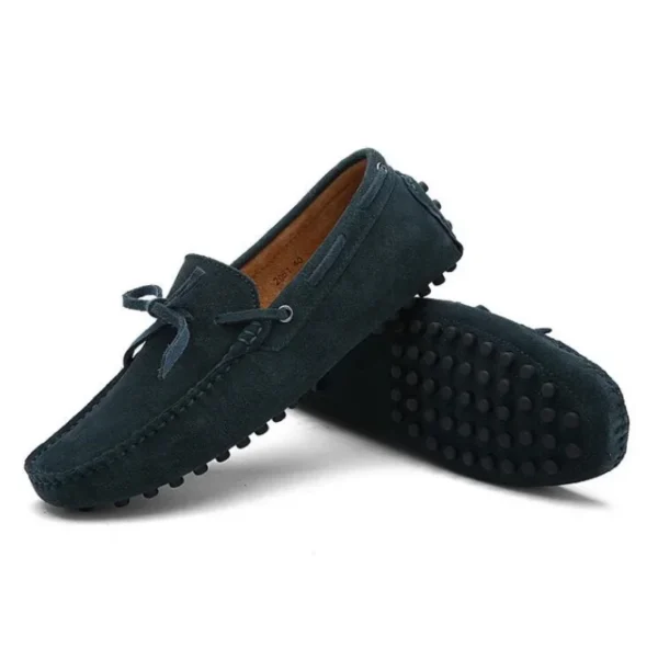 Wildleder Schuhe Männer Größe 38-46 Luxus Männer Slipper weiche Mokassins Mann hochwertige Schuhe lässig Echt leder Fahr wohnungen Penny 5