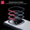 Xundd Telefon Fall Für POCO X7 Pro 5G Für POCO X7 Airbag Anti-drop Shell, PC + TPU Zurück Ultra Transparente Abdeckung Für POCO X7 Pro 3