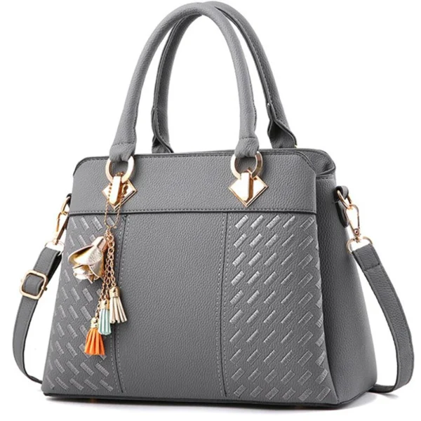 Gusure Luxus Handtasche Frauen Umhängetasche mit quaste hängen Große Kapazität Weibliche Schulter Taschen Stickerei Tote Sac EIN Haupt 2