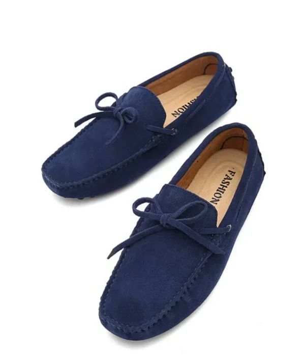 Wildleder Schuhe Männer Größe 38-46 Luxus Männer Slipper weiche Mokassins Mann hochwertige Schuhe lässig Echt leder Fahr wohnungen Penny 2