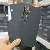 Fall für Samsung Galaxy S25 S25 + Plus 600D Real Carbon Fiber Aramid Handy Schutzhülle Schutz Shell 3