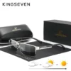 KINGSEVEN Mode Photochrome Sonnenbrille Männer Frauen Chameleon Polarisierte Pilot Sonnenbrille Anti-glare Fahren Brillen UV400