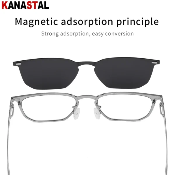 Männer Polarisierte Sonnenbrille Frauen Blau Licht Blockieren Brillen Rahmen Computer Lesebrille Rezept Myopie Linsen Brillen 5