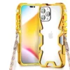Stoßfest Metall Bumper Fall Für iPhone 12 13 14 15 16 Pro Max Fall Luxus Aluminium Rahmen Abdeckung Funda Für iPhone 16 15 Plus Fall 2