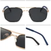 GCV 2021 Marke Klassische Pilot Quadrat Polarisierte Sonnenbrille Metall Rahmen männer Fahren Männliche Sonnenbrille Brillen UV Blockieren Luxus 4