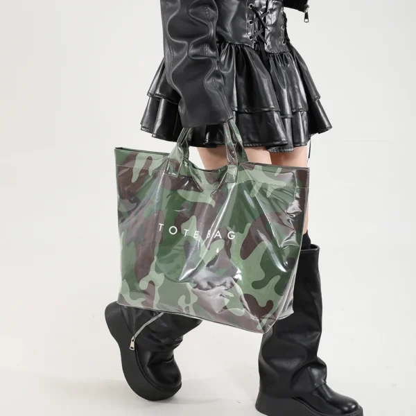 Modische Damen-Einkaufstasche, lässige Tragetasche, trendige Umhängetasche, tägliche Pendeltasche, lässige Tragetasche, Outdoor-Reisetasche 3