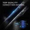 CAPONI nachtsicht männer sonnenbrille fahren sport photo chrom uv400 hd sonnenbrille legierung carbon firber schützen augen bsys8780 3