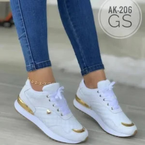 2025, frauen Mesh Turnschuhe Patchwork Lace Up Flache Schuhe für Frauen Leichte Weibliche Schuhe Klassische Vielseitig Zapatillas De Mujer