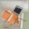 Cross body Leder Handy hülle für Samsung Galaxy Z Flip 6 5 4 3 5g Flip5 Flip4 Flip6 5g Brieftasche Karten halter weiche stoß feste Abdeckung 4