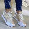 2025, frauen Mesh Turnschuhe Patchwork Lace Up Flache Schuhe für Frauen Leichte Weibliche Schuhe Klassische Vielseitig Zapatillas De Mujer 2