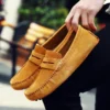 Marke Frühling Sommer Heißer Verkauf Mokassins Männer Faulenzer Hohe Qualität Aus Echtem Leder Schuhe Männer Wohnungen Leichte Fahren Schuhe 5