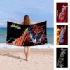 J-Judas P-Priest Handtuch, Mikrofaser-Strandtuch, saugfähig, schnell trocknend, weich, für Yoga, Schwimmresort, Bergsteigen