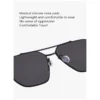 2025 Mode hochwertige Titan-Sonnenbrille, quadratisch, fahrend, 8804, Sonnenbrille für Männer und Frauen, Vintage-Sonnenbrille im dänischen Design, UV400 5