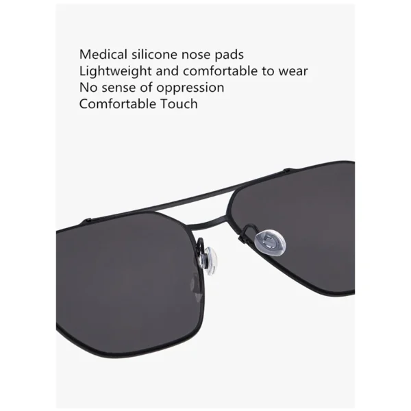 2025 Mode hochwertige Titan-Sonnenbrille, quadratisch, fahrend, 8804, Sonnenbrille für Männer und Frauen, Vintage-Sonnenbrille im dänischen Design, UV400 5