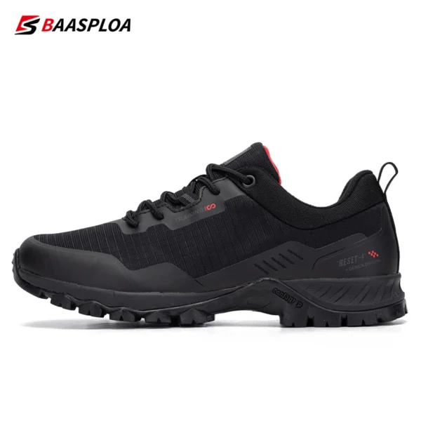 Baasploa Männer Wanderschuhe neue Mode wasserdichte Outdoor-Sneakers für Männer Komfort Walking Casual Sneakers männlich rutsch fest im Freien 4