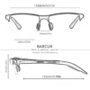 BARCUR Sport Klassische Design Aluminium Sonnenbrille Männer Frauen Polarisierte Anti-Reflektierende Photochrome Sonnenbrille UV400 3