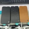 Nillkin Hülle für iPhone 16 Pro Max, luxuriöse Flip-Lederhülle, Metalllinse, Schutz, Ständer, Halter, Rückseite mit Kartensteckplatz 6