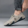 Outdoor Männer Freizeit schuhe Wildleder Leder Herren Turnschuhe hand gefertigte atmungsaktive Mann Slipper Mokassins Luxusmarke Boots schuhe plus Größe
