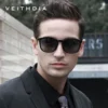 VEITHDIA Marke männer Sonnenbrille Retro TR90 Brillen Polarisierte Linse Vintage Brillen Männlich Fahren Sonnenbrille Für Frauen V7520 4